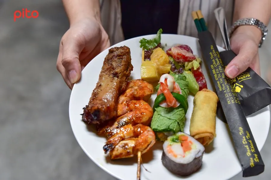 tiệc tất niên buffet nướng (3) tiệc tất niên buffet nướng