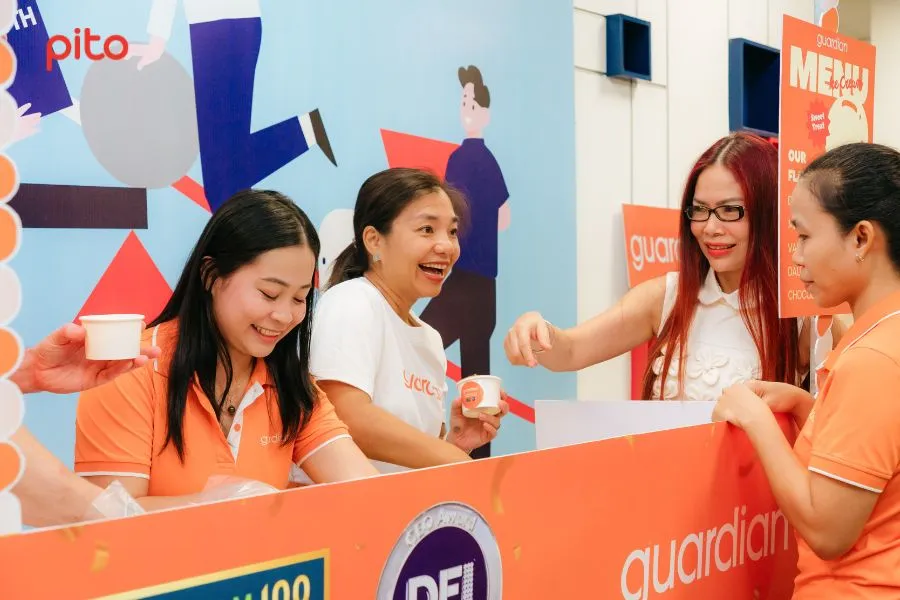 tổ chức happy hour (17) tổ chức livestaition kem