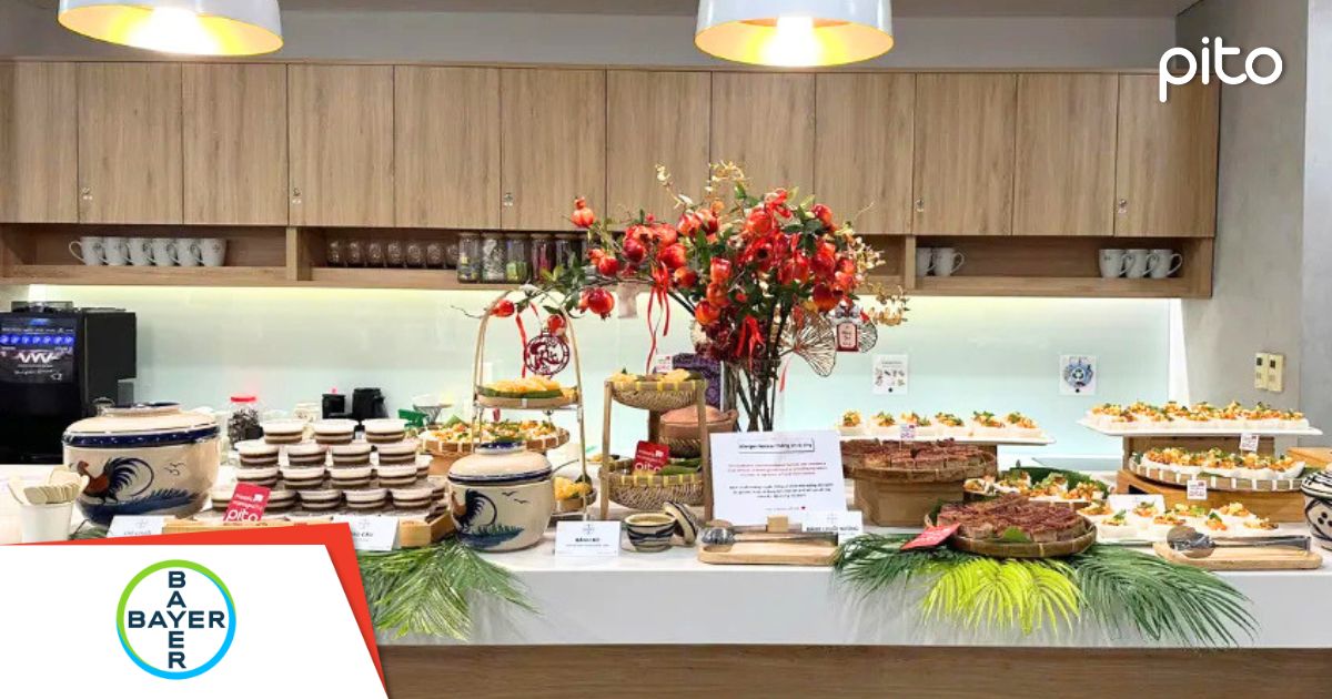 Tiệc Tea Break Gluten Free cho công ty Bayer PITO